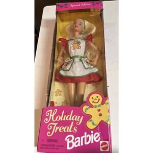 1997 Barbie Holiday Treats Special Edition Doll Mattel #17236 New In Box